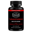 Supplément de Turkestérone de la Forêt Noire 500mg Capsule (extrait de 95% de pureté maximale) 2 mois Approvisionnement (500mg Turkestérone de 526mg d'Ajuga Turkestanica) Similaire à Ecdysterone pour la force et la croissance musculaire