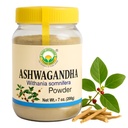 BASIC AYURVEDA Ashwagandha Pulver | Unterstützung Stärke | Stress Relief Kräuterergänzung | Immunität | Keine Zusatzstoffe | Adaptogenic Superfood für Feuchtigkeit, Shakes & Wellness | 7.05 Oz (200 gm)