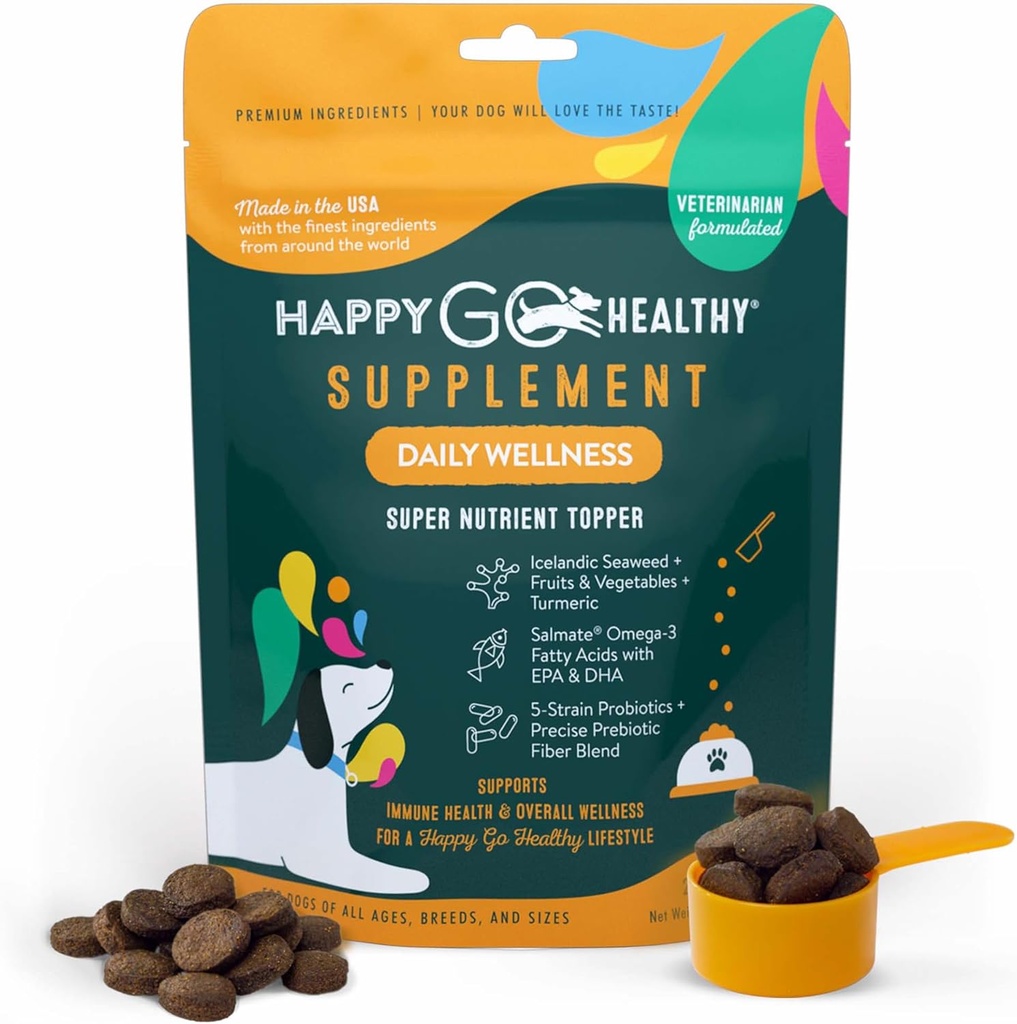 Suppléments de bien-être quotidien pour les chiens