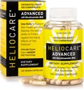 He-lioc-a-re Adv-ANC-ed Niacin B3 Beilage: Fernblock PLE Extrakt 240mg pro Servierung - Unterstützt Hautzellengesundheit W/Antioxidant Reiches Vitamin B3 Niacin 500 mg - 120 Vegan Kapseln
