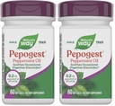Façon de la nature Huile de menthe poivrée Pepoogest, apaisante Désagrément gastro-intestinal occasionnel*, 60 softgels (paquet de 2)