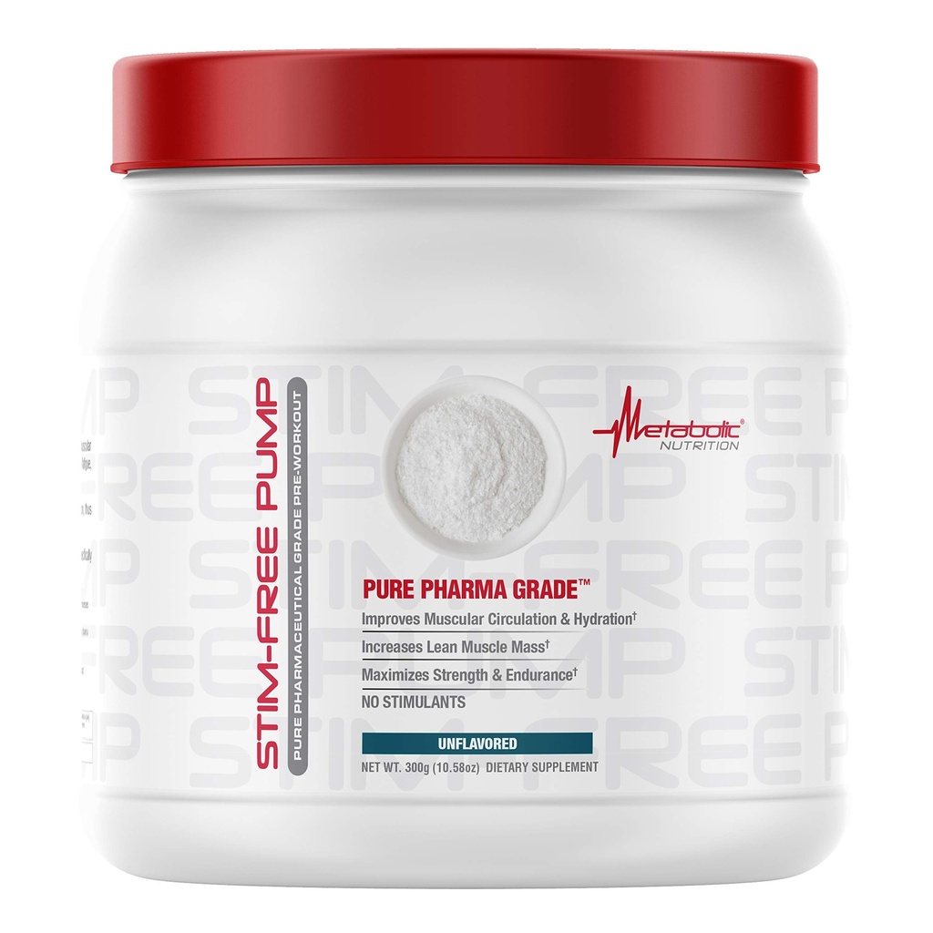 Metabolische Ernährung Stim Freie Pumpe