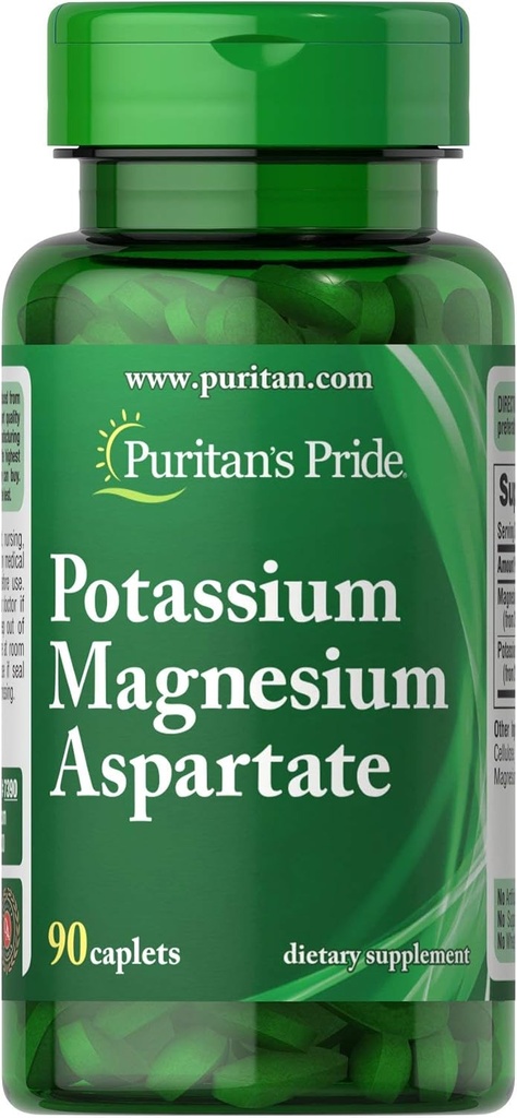 Pride Potassium Magnesio di Puritan Aspartate-90 Capelli
