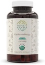 HerbEra California Poppy USDA Organic 120 Capsules | Certified Organic Vegetarian Capsules and Organic California Poppy (Eschscholzia Californica) Dried Herb and Flower (120 Capsules)