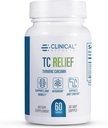 Effets cliniques TC Relief - Curcumine curmérique avec Pepper Noir Bioperine - Supplément pour le confort et la mobilité - 60 Capsules