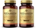 Solgar Potassium Aminoacido Complex - 100 compresse, Confezione da 2 - promuove Equilibrio Elettrolita - Non OGM, Vegan, Gluten Free, Dairy Free, Kosher - 200 Total Servings