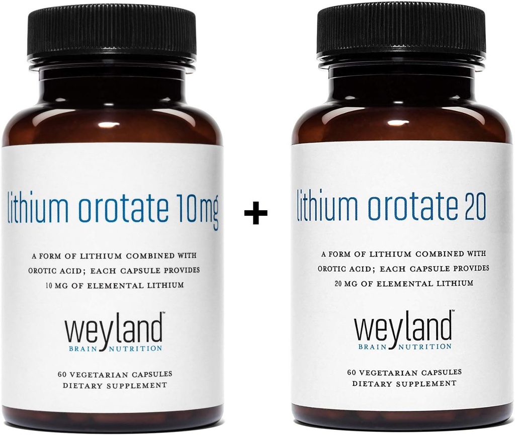 Lithium Orotat 10mg + Lithium Orotat 20mg