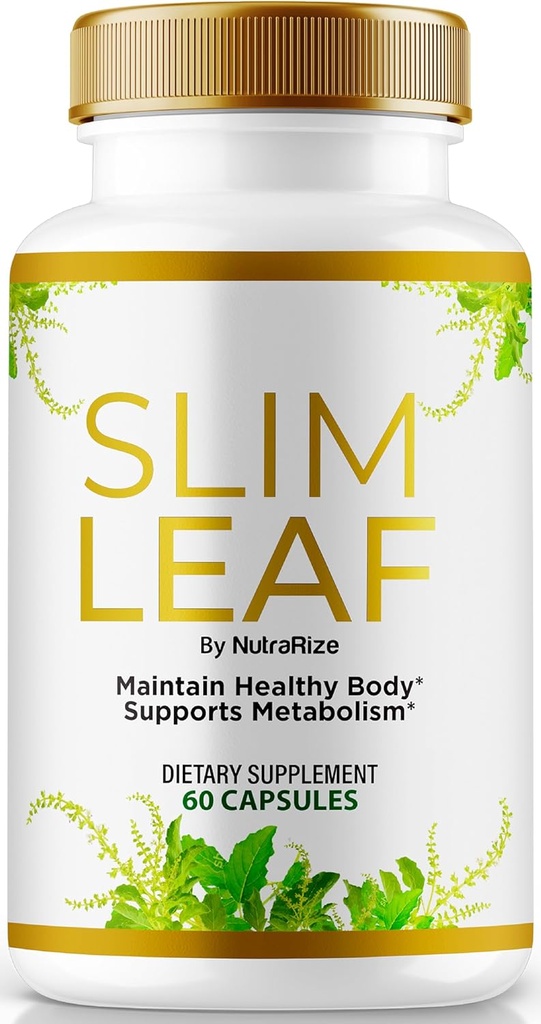 Slim Leaf Pills, Ultra-Pure Keto Formula, Tutti Natural Keto Capsule per il supporto giornaliero di energia e fitness, Slim Leaf Detox e Cleanse, Premium Keto Lifestyle, SlimLeaf (60 capsule)