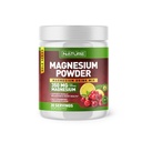 Costruito in polvere di magnesio naturale - Anti-Stress Drink Mix per calma e regolarità - Magnesio Citrato Supplemento - Rilassamento, Muscle & Heart Support - Cranberry Lemonade Flavor - 30 Serve