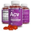 Elementi essenziali del sidro del sidro di mele Gummies dalla madre - 60 conte (3 pacchetto)