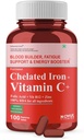 Ifra Carbamide Forte Fer chélaté avec vitamine C, B12, acide folique et Zn – 100 comprimés