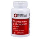 Protokoll Glucosamine & Chondroitin mit MSM - Joint Support* - Chondroitin MSM Supplement - Non-GMO & Dairy Free - 90 Veg Caps