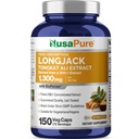 NusaPure Longjack Tongkat Ali 260.000mg 150 Caps Veggie (Non OGM, Gluten Free) Bioperine