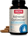 Jarrow Formeln Adrenal Optimizer - 120 Tabletten - Unterstützt Adrenal Health, Renewal & Stress Reduktion - Kombiniert 11 Nährstoffe & Nutraceuticals - 60 Servietten