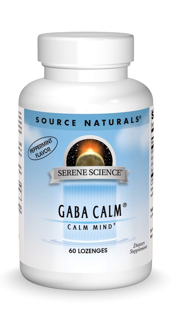 Quelle Naturals Serene Science, GABA Calm Quick Dissolving Peppermint Flavor* - 60 Lozenges