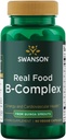 Swanson Real Food Vitamin B-Komplex 60 Veg Kapseln