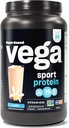 Vega Sport Protein Pulver Vanille (14 Portionen, 20.4 Unze) - Pflanzenbasiertes Veganproteinpulver, BCAAs, Aminosäure, Tart Kirsche, Non Dairy, Glutenfrei, Non GMO (Packaging May Vary)