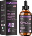 DIM-Ergänzung | mit Ashwagandha, Dong Quai, Vitex-Extrakte, 200mg Diindolylmethan - Hormonbilanz, Menopause-Ergänzungen - PMS & Antioxidans-Unterstützung - Frauen und Männer | 60 Tage Versorgung
