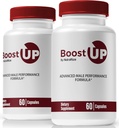 NutraRize (Pack de 2 capsules Boost Up pour les hommes, toutes les pilules Boost Up naturelles, la nutrition quotidienne pour soutenir la santé et le bien-être des hommes, Premium, Boost Ups Review (120 capsules)