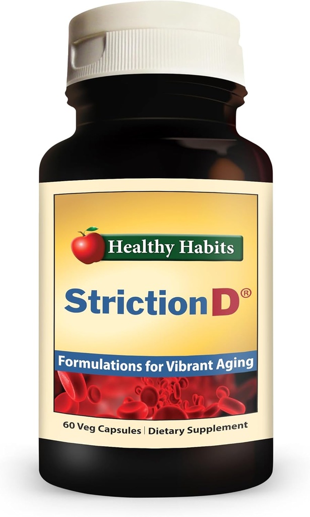 Healthy Habits StrictionD with Glucohelp Banaba Extract Ceylon Cinnamon & Crominex 3