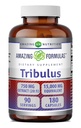 Erstaunliche Formeln Tribulus 750 Mg Extrakt 20:1Supplement | 15000 Mg Equivalent | 180 Kapseln | Non-GMO | Gluten-Free | Made in USA