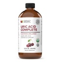 Vollständige natürliche Urinsäure Komplett - Flüssige Ergänzung zur Unterstützung von Uric Acid Cleanse, Nierengesundheit und Blutzirkulation mit Apfel Apfelessig, Tart Cherry, Rübenwurzel, Zitronen, Cinnamon - 12oz