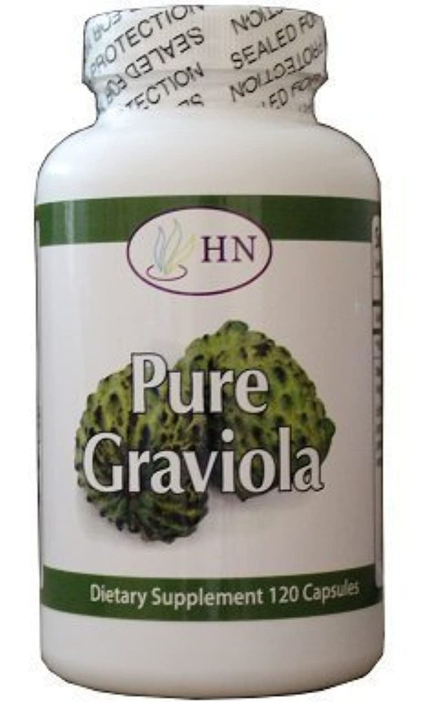 Graviola 1000 Mg de la nutrition pour la santé, flacon, 120 Compte