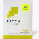 Le remède Patch Happy Patch-HTP, L-Theanine, Rhodiola, Inositol, B6, Vitamine D3