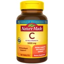 Natur gemacht extra Stärke Vitamin C 1000 mg, Nahrungsergänzungsmittel für Immununterstützung, 100 Tabletten, 100 Tage Versorgung