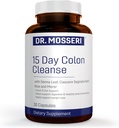 Pulitura e disintossicazione del colon di 15 giorni per la perdita di peso, salute del fegato, digestione e supporto del telo – Allevia la costipazione, Bloating & Supports Metabolismo – con Senna Leaf, Aloe & Psyllium Husk.