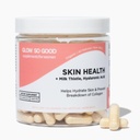 Hautpflege-Ergänzung | Verhindern Verlust von Collagen | Fördert jugendliche Aussehen und heller Haut | Aktives Silymarin, Hyaluornic Säure, Collagen Peptides | Vegan Capsules (90)