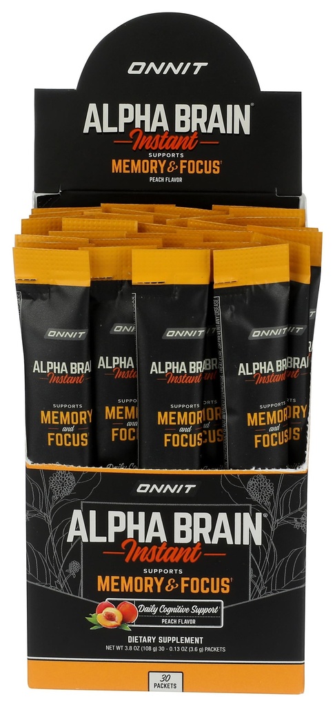 Alpha Cerveau Pêche instantanée, 30 comtes