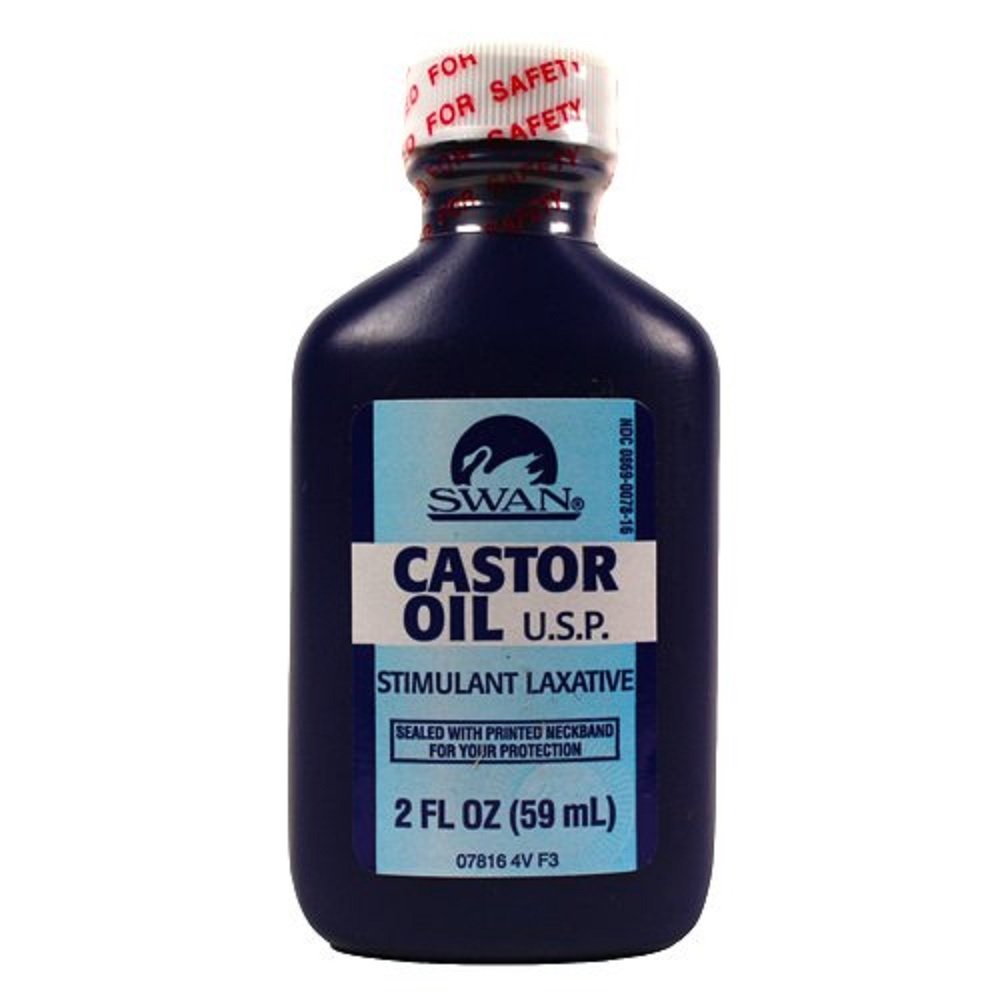 Swan Castor Oil - 2 oz Flasche, (4 Pack)