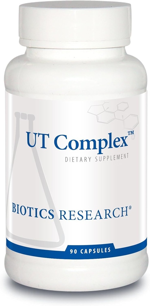 Biotics Research UT ComplexTM– Chrysanthemum, Grass Couch, Cornsilk, Zhu Ling e Buchu Extract, Urinary Tract Support, Funzione renale, Salute renale. 90 capsule.