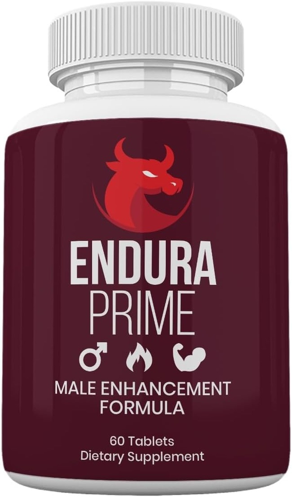 Endura Prime Pills, Endura Prime Male Supplemento avanzato Formula, 60 Conte