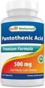 Migliori naturali acido pantotenico 500 mg 120 compresse