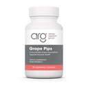 Groupe de recherche sur l'allergie Pinces de raisins - Extrait de graines de raisins, Proanthocyanidines, Polyphénols, supplément à base de plantes, biologique, capsules de 300 mg - 90 Compte