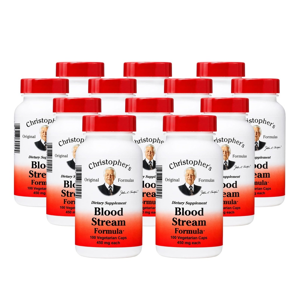 Dr. CHRISTOPHER's, Cleanse Blood Stream - 100 vegicaps