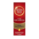 Sette mari puro Cod Liver olio Extra ad alta resistenza 300ml