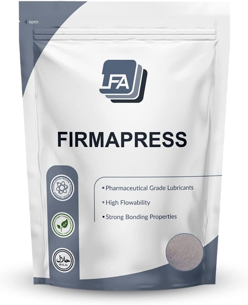 Polvere di miscela del binder del pillo di Firmapress per la pressa della Tablet - Viola 1 kg (2.2 lb) - All-in-One Pharmaceutical-Grade Pill Binding Excipient