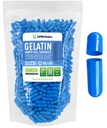 XPRS Nutra Taille 0 Capsules vides - Capsules de gélatine vides - Remplissage de 1000 comprimés de bricolage - Capsules de gel de pilule de viande bovine pure pour les suppléments Do-It-Youlf (Blue)