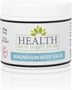 Balm corpo di magnesio per il sollievo del muscolo | Tutte le ballme naturali del corpo dell'olio di magnesio infuso con Arnica, Aloe Vera, Jojoba & Coconut Oil | Per mal di testa, gomme e sollievo veloce del muscolo | 4-Ounce