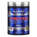 ALLMAX Essentials CREATINE - 1000 g Pulver - Verbessert Leistungs- und Trainingsintensität - Vegan & Glutenfrei - 200 Portionen