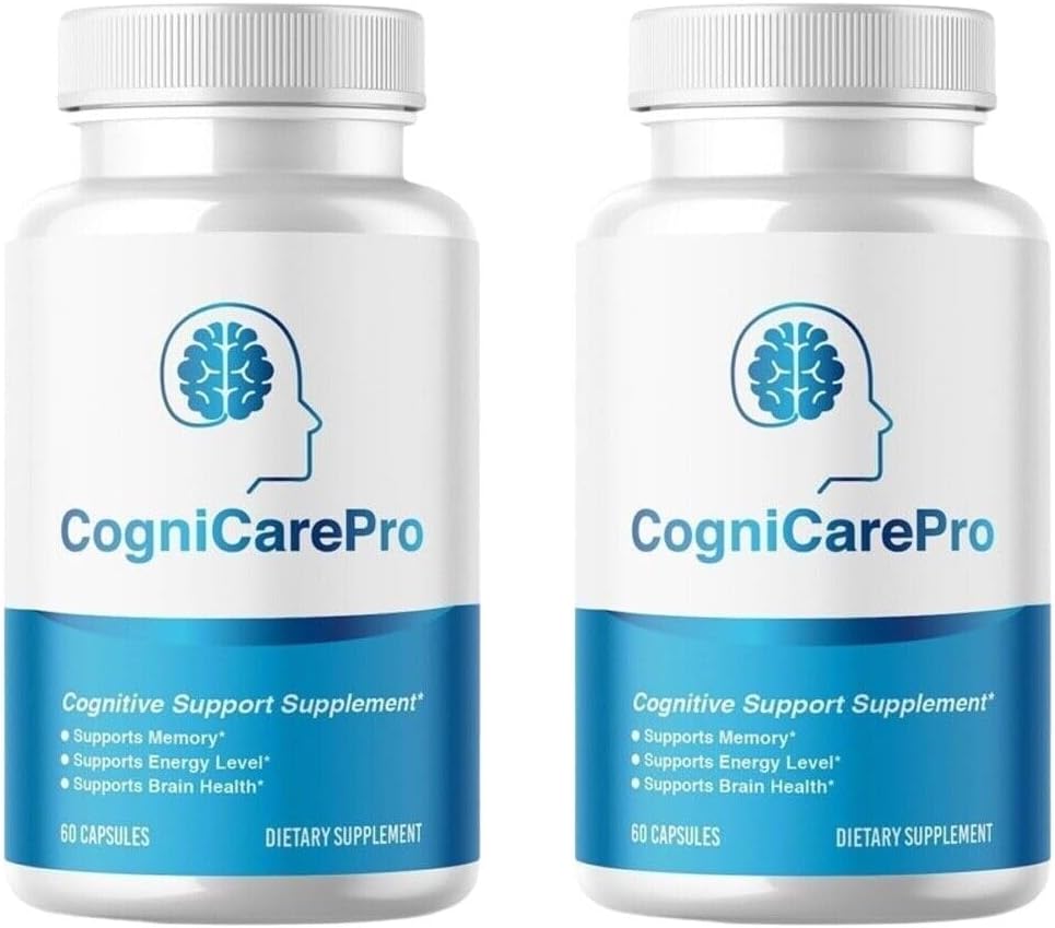 (2 Pack) Cogni Care Pro Brain Booster Pillen zu unterstützen Brain Fog & Memory Loss 120