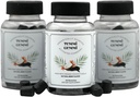 Gummie di carbone organiche attivate, Gomma di carbone per bambini e adulti, Salute digestiva, Rilievo del gas e della carne, Detox, Natural Berry Flavor, 60 Conte