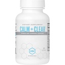 NBI Calm + Clear Mood and Focus Support | Stress naturale e supporto adrenale con Magnesio, GABA, Ashwagandha, L-teanina, Glycine, Bacopa, Skullcap e Hops Powder | 60 Count Capsule