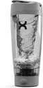 Promixx PRO Shaker Bottiglia Nuova edizione – Ricaricabile, Potente per Smooth Protein Shakes – include Supplement Storage, BPA Free, 20oz Cup, Cool Gray