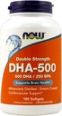JETZT Lebensmittel - Dha- 500Mg 180 Sgels (Pack von 2)