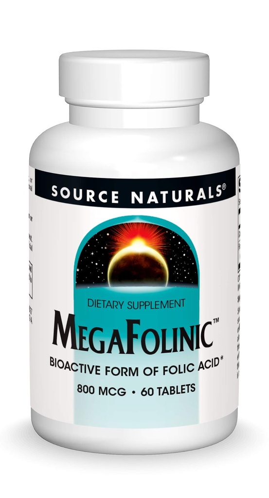 Quelle Naturals MegaFolinic 800mcg - 60 Tabletten