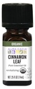 Aura Cacia Huile essentielle de feuille de cannelle biologique, 0,25 once